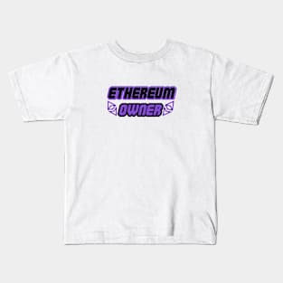 ethereum owner Kids T-Shirt